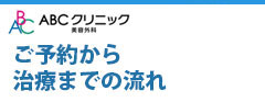 ご予約から治療までの流れ